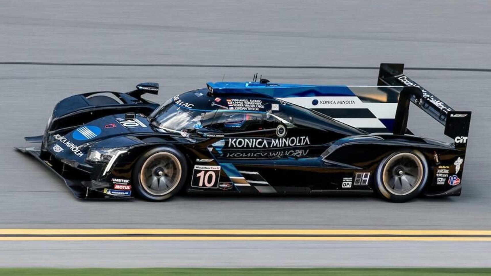 El Cadillac de Alonso en Daytona. Foto: Twitter (@WayneTaylorRcng)