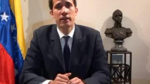 Guaidó, en su mensaje al pueblo de Venezuela.