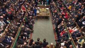 El Parlamento británico durante uno de los debates del 'brexit'.