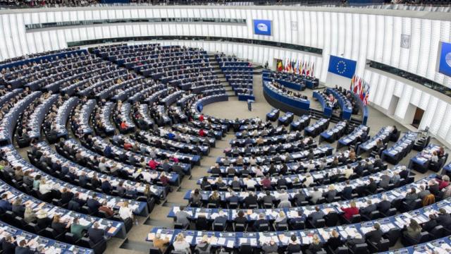 General view of plenary session Week 3 2017 in Strasbourg