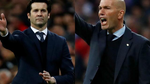 Solari y Zidane