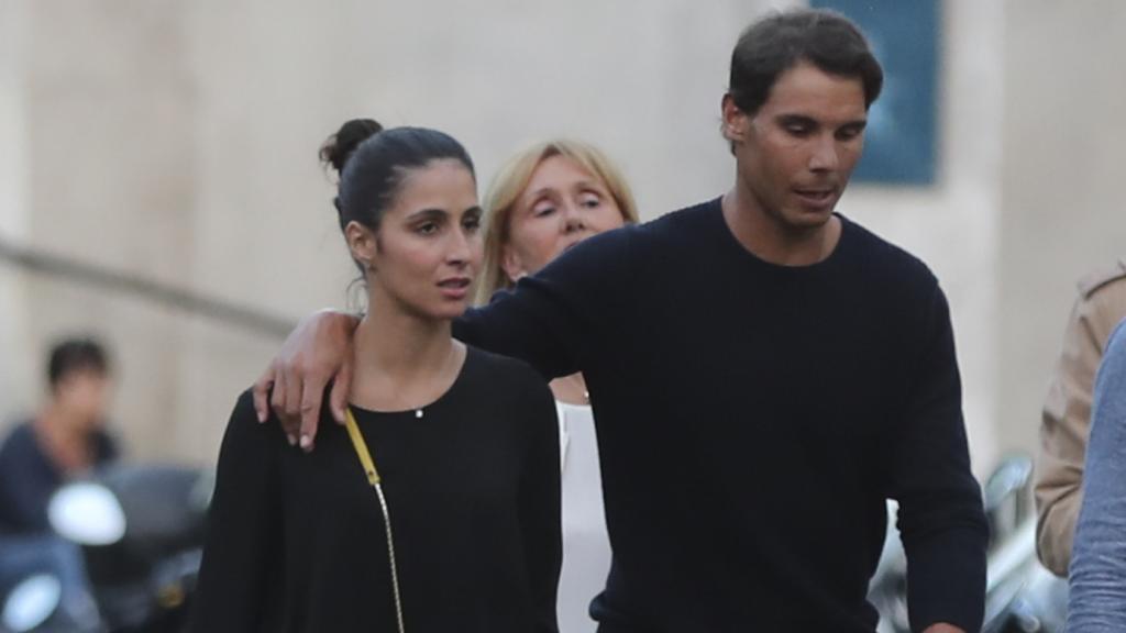 Rafa Nadal y María en una imagen de archivo