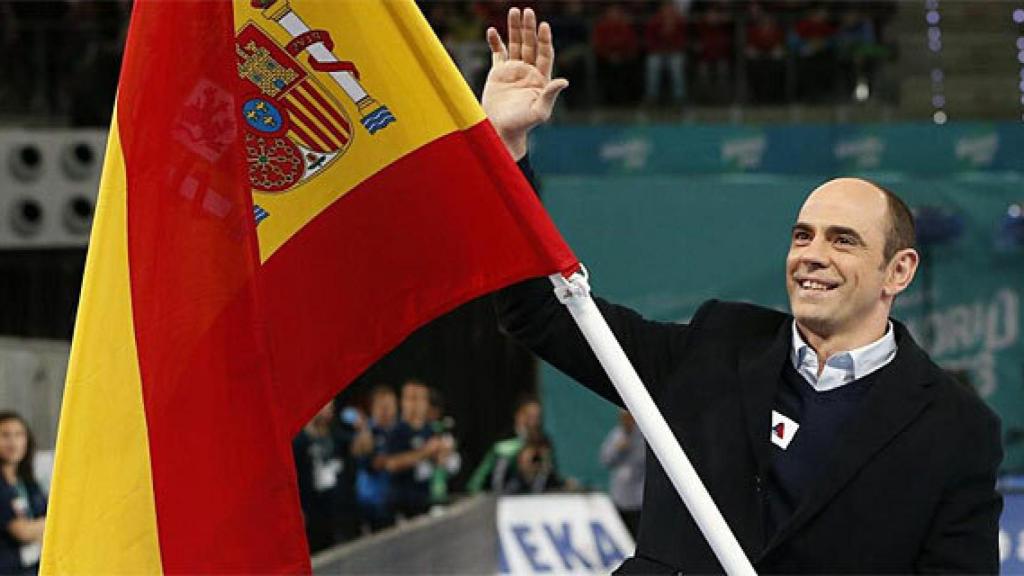 Hombrados, en la ceremonia de inauguración del Mundial de Balonmano