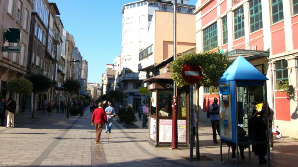 Barrio de O Calvario, Vigo, donde José Antonio perpetra sus ataques a vehículos.