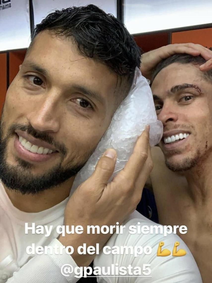 La publicación de Garay. Foto: Instagram. (@ezequielgaray24)