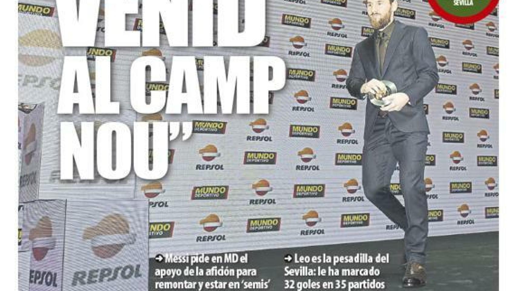 Portada Mundo Deportivo (30/01/19)