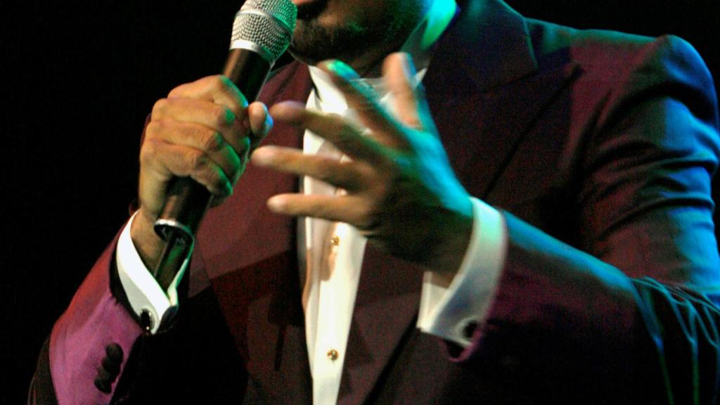 James Ingram, durante un festival en Yakarta.