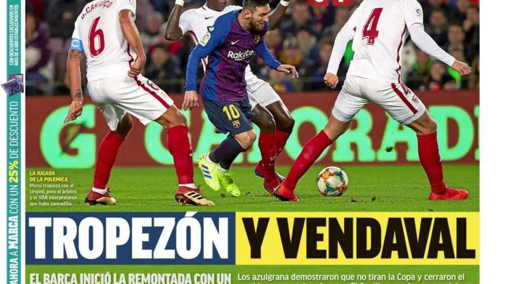 Portada MARCA (31/01/19)