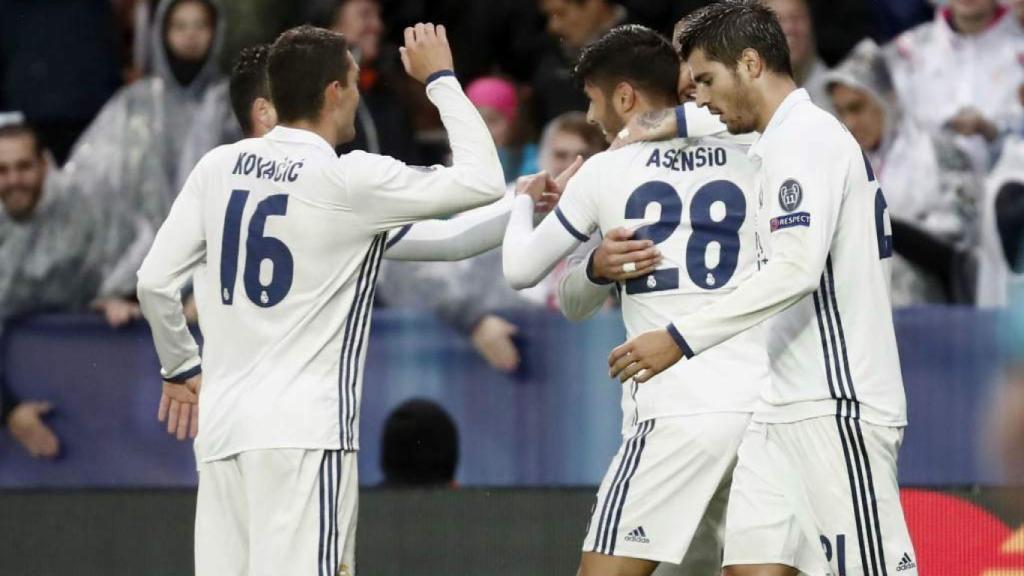 Asensio celebra su gol en la Supercopa de España 2016