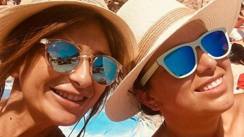 Gema López y su hermana Sara, de vacaciones en Palma de Mallorca.