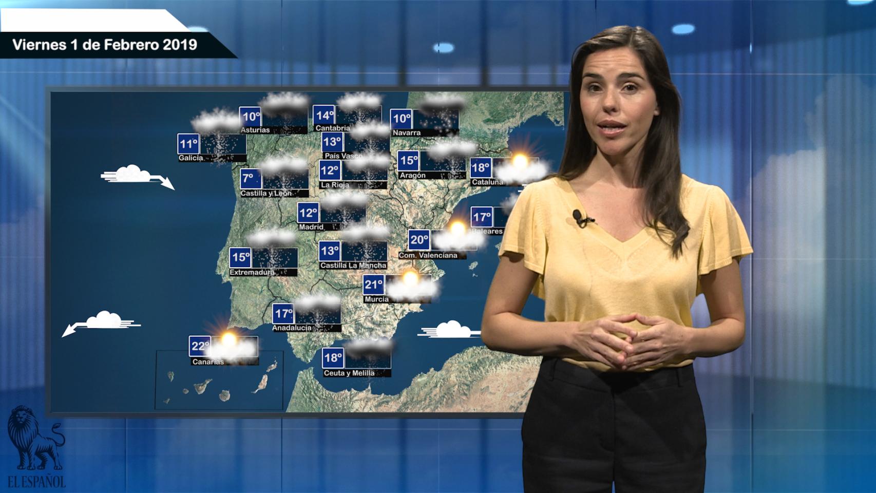 El tiempo: pronóstico para el viernes 1 de febrero de 2019