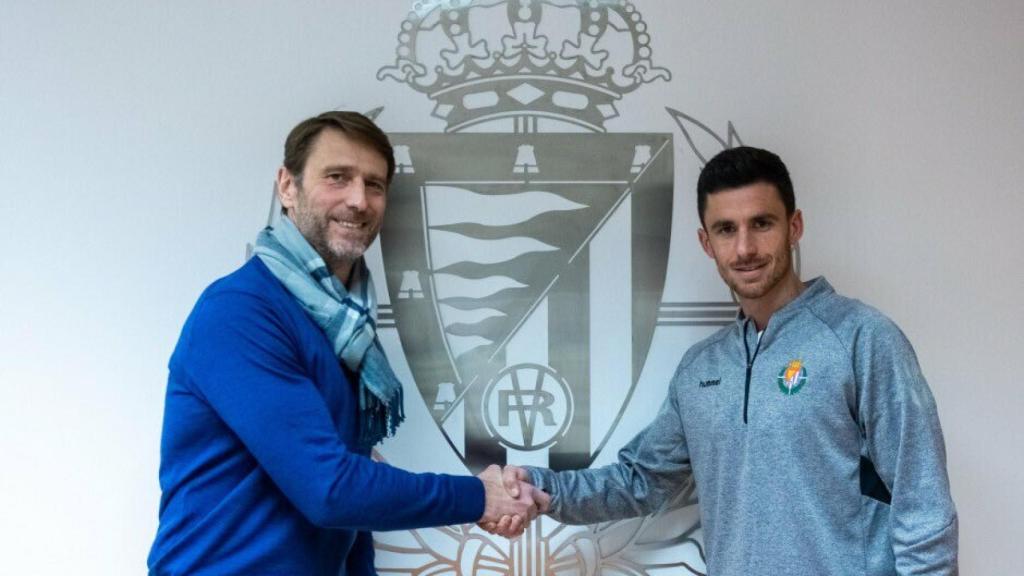 Jaime Sánchez llega al Valladolid procedente del Castilla. Foto: realvalladolid.es