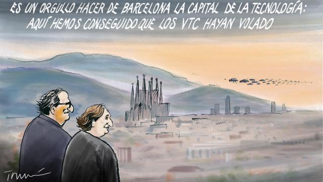 Barcelona se hunde en el absurdo: la capital de la movilidad y del Mobile, sin Uber ni Cabify.