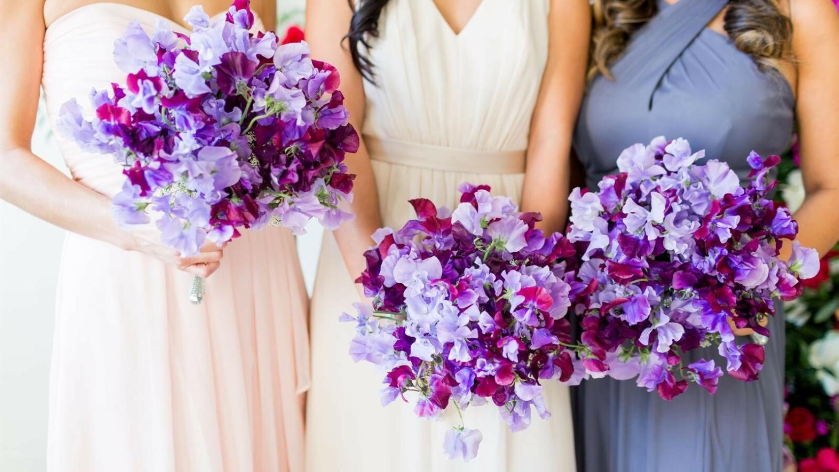 Los colores de moda para las bodas del 2019