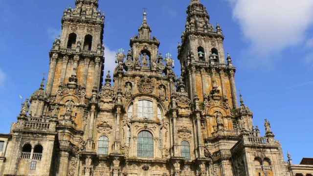 La Catedral de Santiago de Compostela.