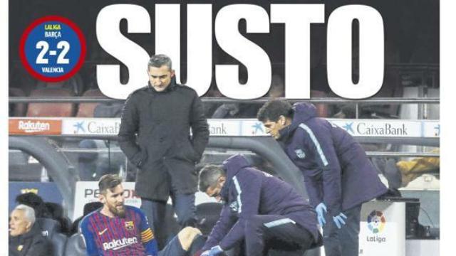 Portada del diario Mundo Deportivo (03/02/2019)