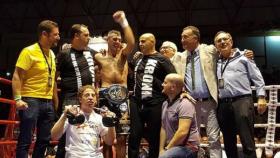 El boxeador, Sergio García, retiene su título europeo del peso superwelter