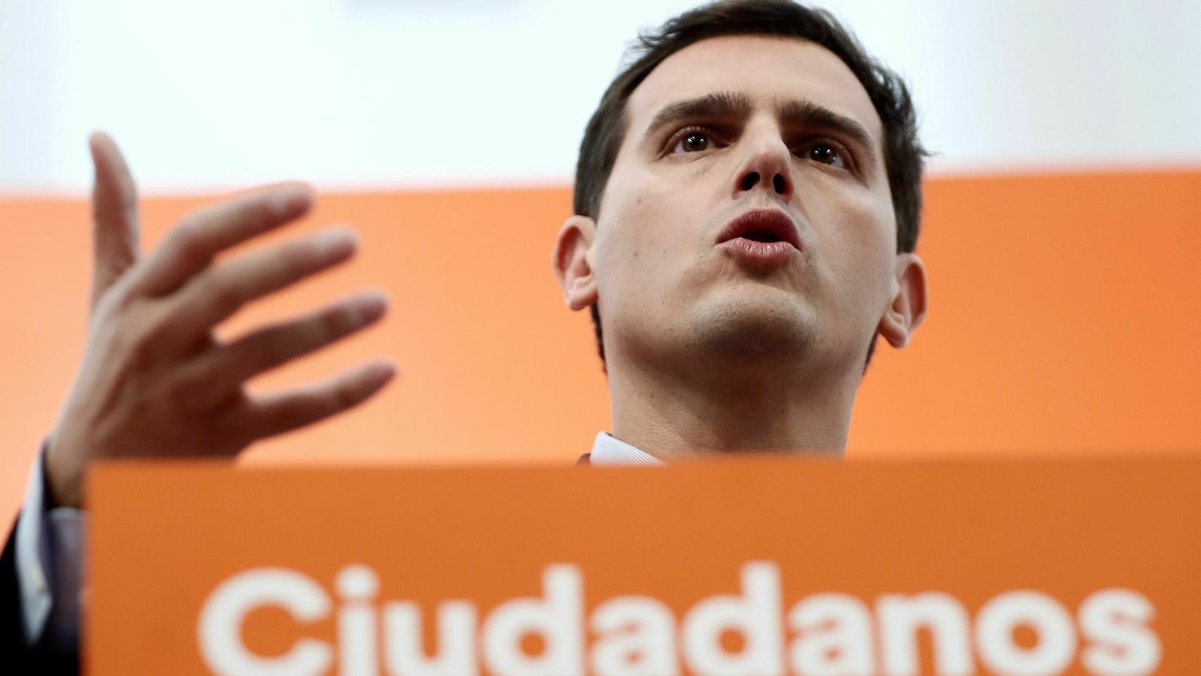 Albert Rivera, presidente de Ciudadanos.