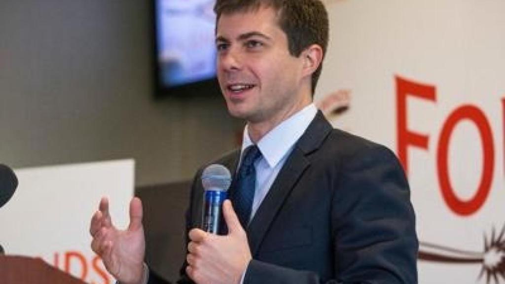 Pete Buttigieg, el candidato demócrata que quiere hacer frente a Trump.