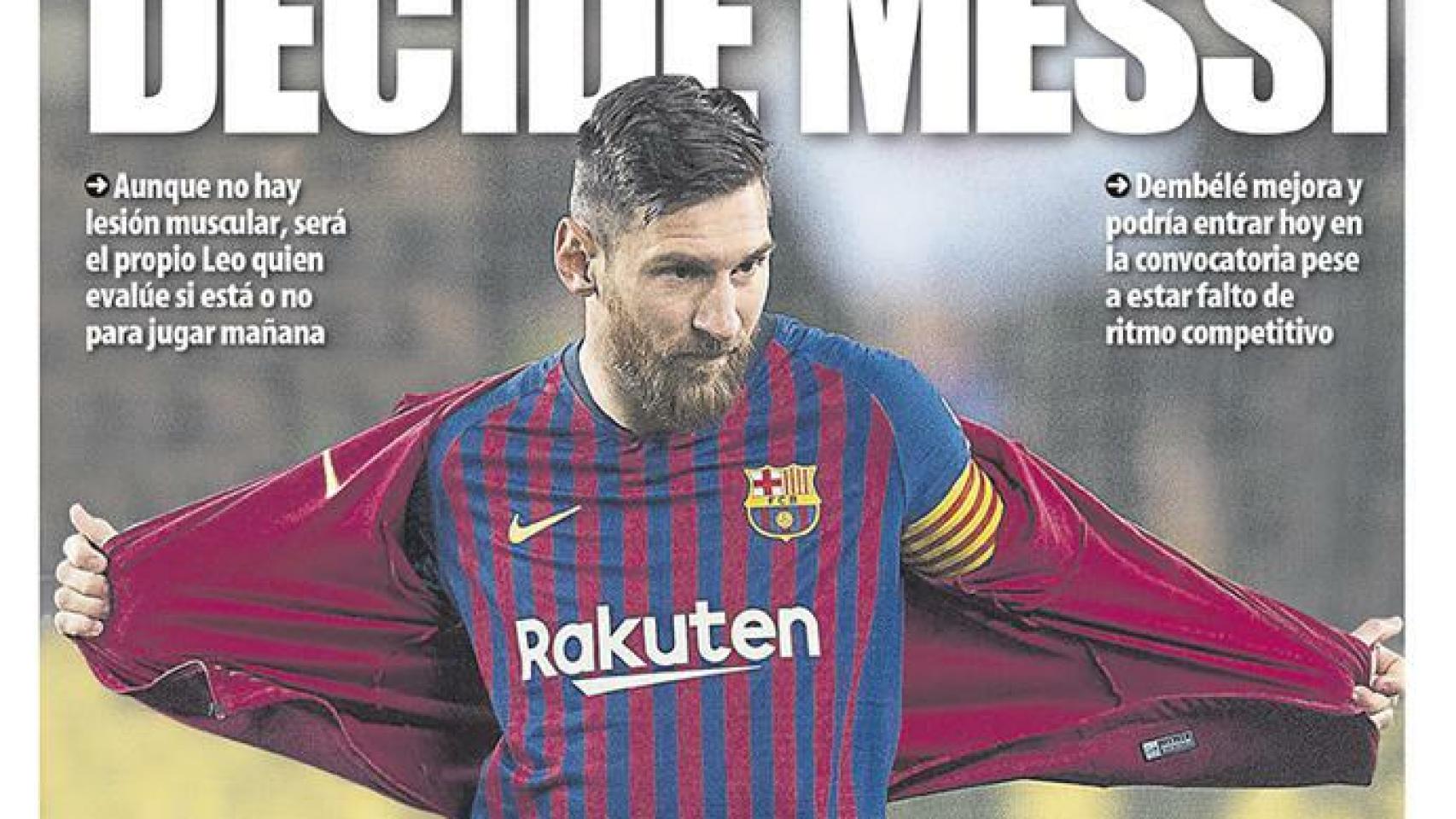 Portada Mundo Deportivo (5/02/2019)