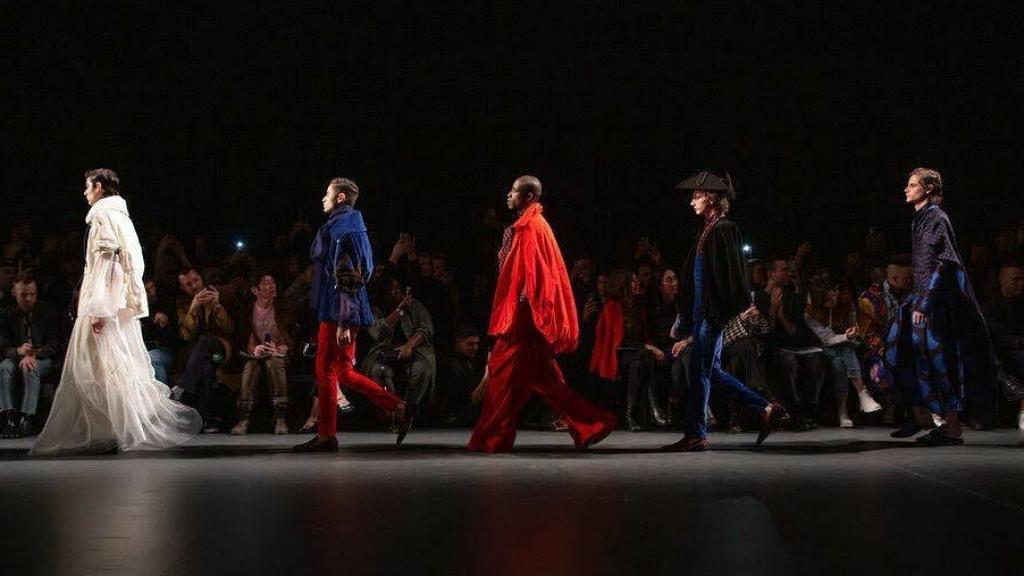 Desfile de Palomo Spain en la New York Fashion Week.