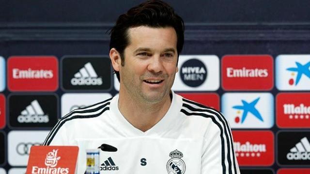 Solari, en rueda de prensa