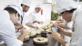 Los alumnos del Basque Culinary Center en una de sus clases.