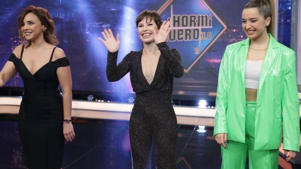 Chenoa, Mimi y Soraya Arnelas en una imagen de redes sociales