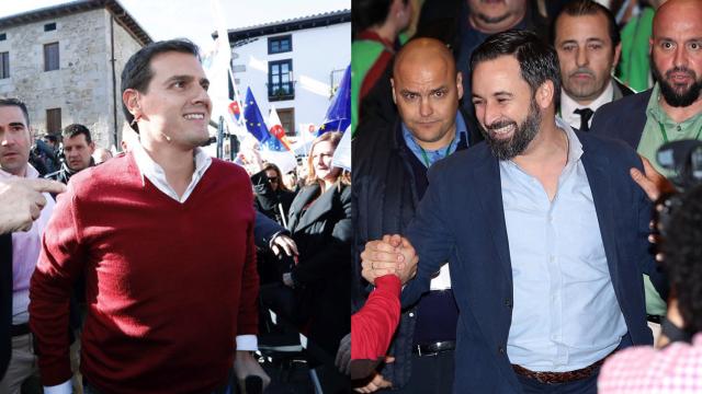 Albert Rivera y Santiago Abascal acudirán al acto del domingo.