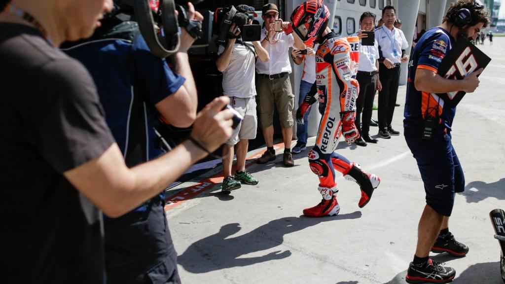 Marc Márquez, en Sepang