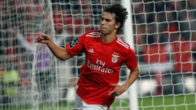 Joao Felix celebra un gol