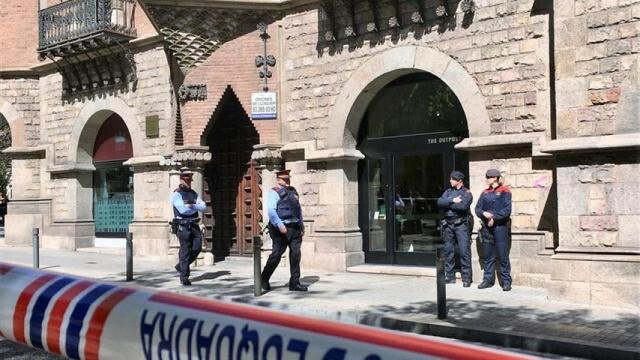 Fachada de la sede del Diplocat, en Barcelona.