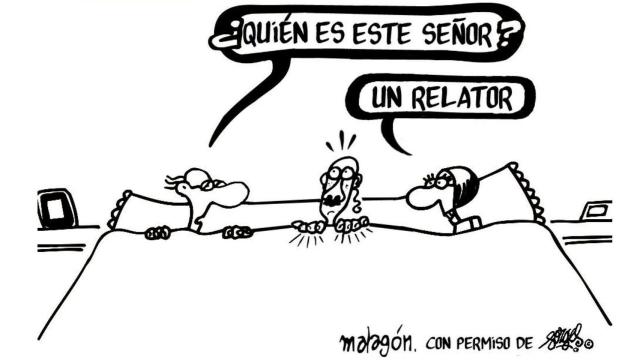 La viñeta de Malagón en homenaje a Forges.