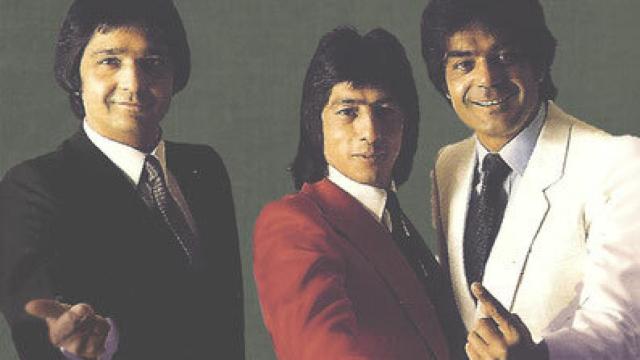 Julio, Jero y Emili, de Los Chichos, sus 'competidores' durante aquellos años.