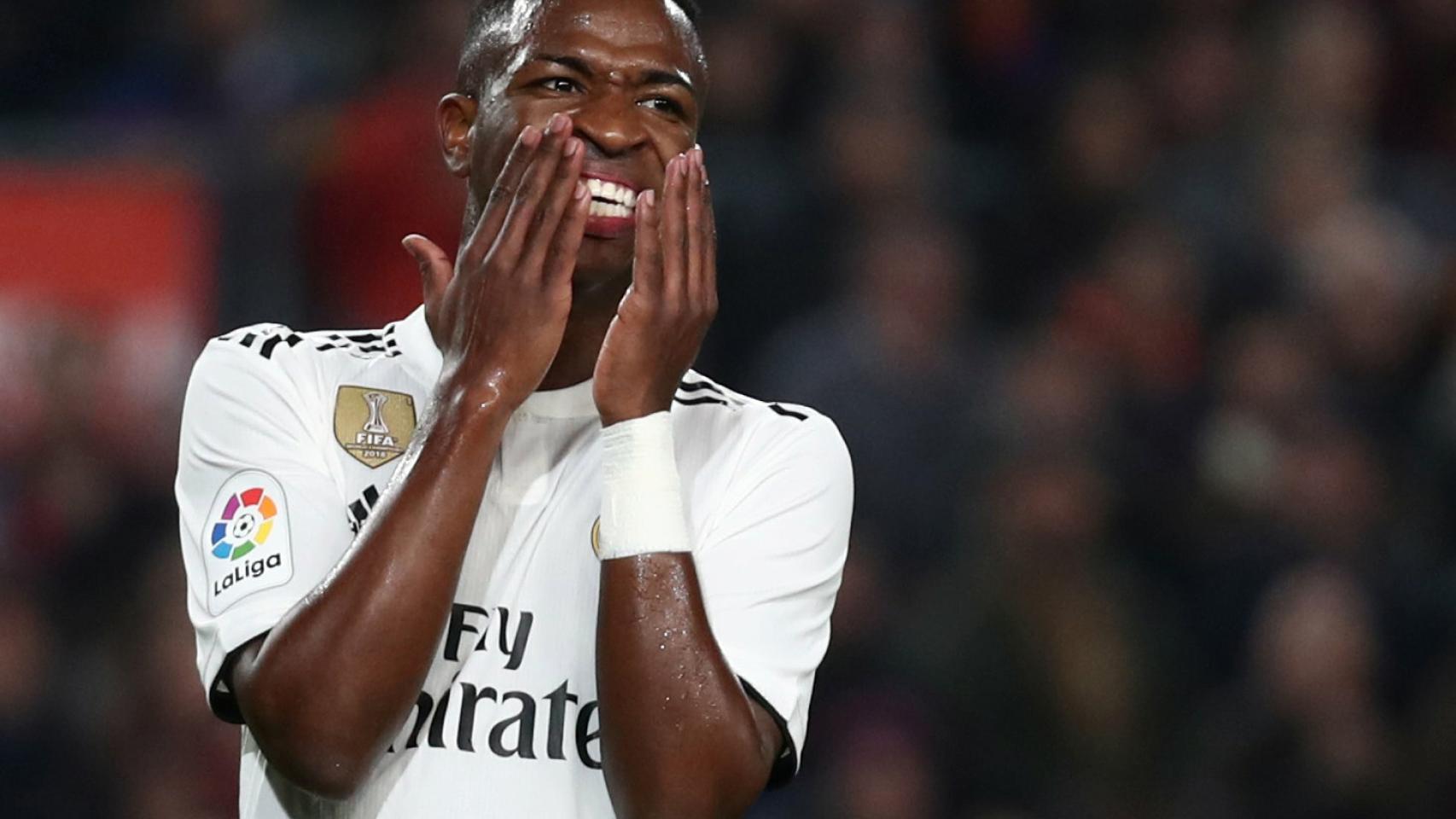 Vinicius se lamenta de una ocasión