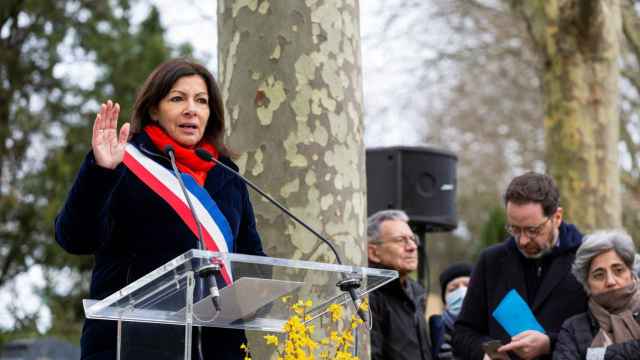 La alcaldesa de París Anne Hidalgo.