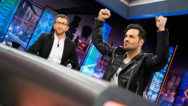 David Bustamante y Pablo Motos en 'El Hormiguero'