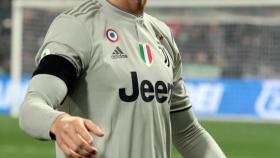 Cristiano Ronaldo en un partido de la Serie A