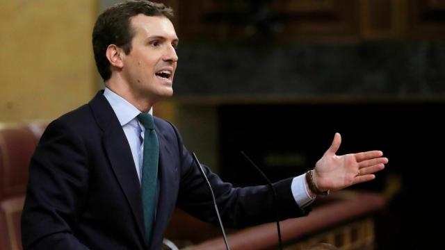 Pablo Casado, presidente del PP.