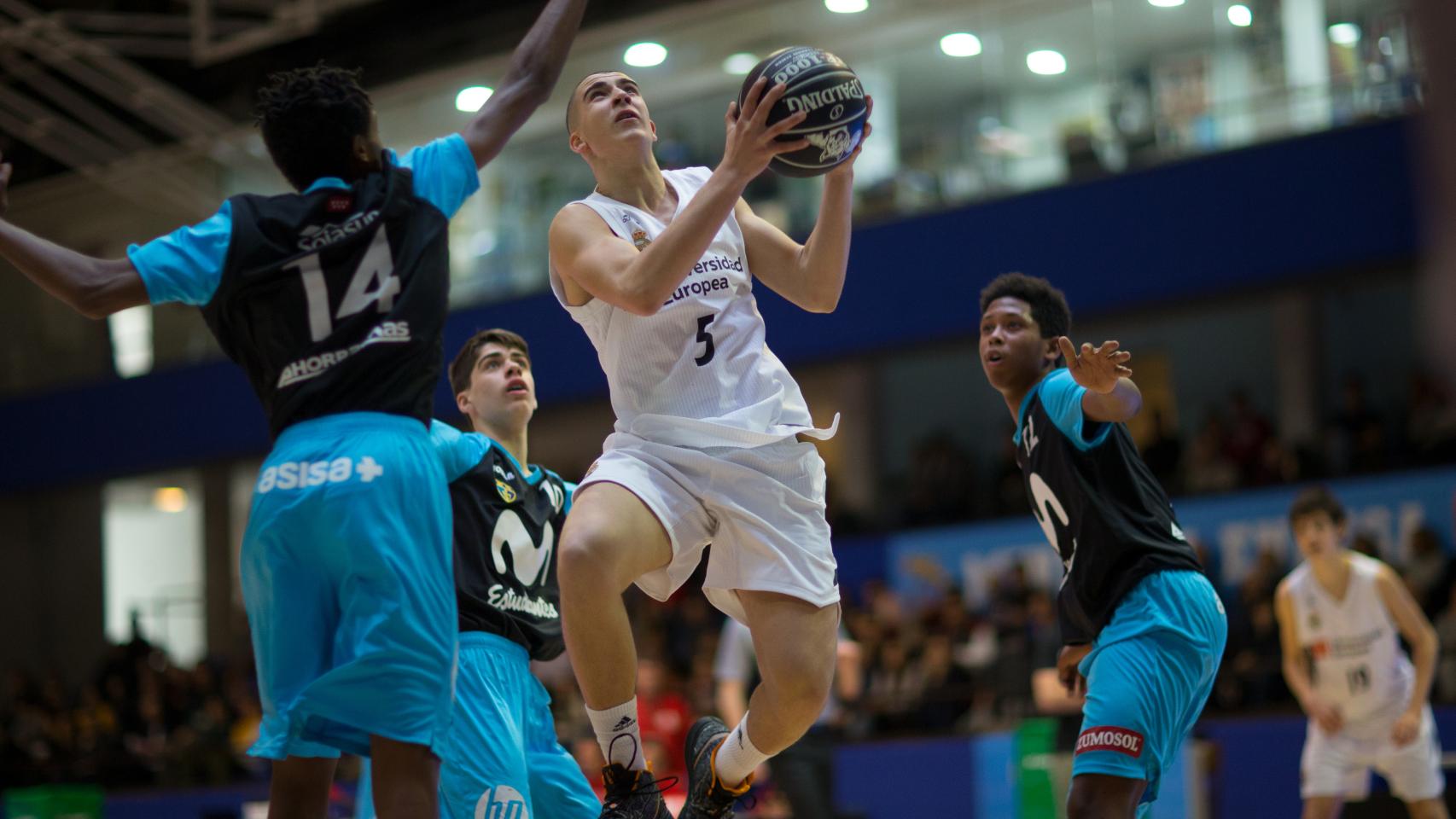 Real Madrid - Movistar Estudiantes de Minicopa 2019. Foto: acb.com