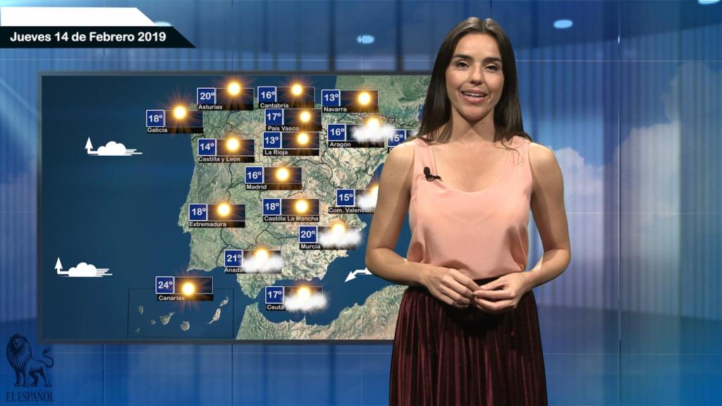 El tiempo: pronóstico para el jueves 14 de febrero