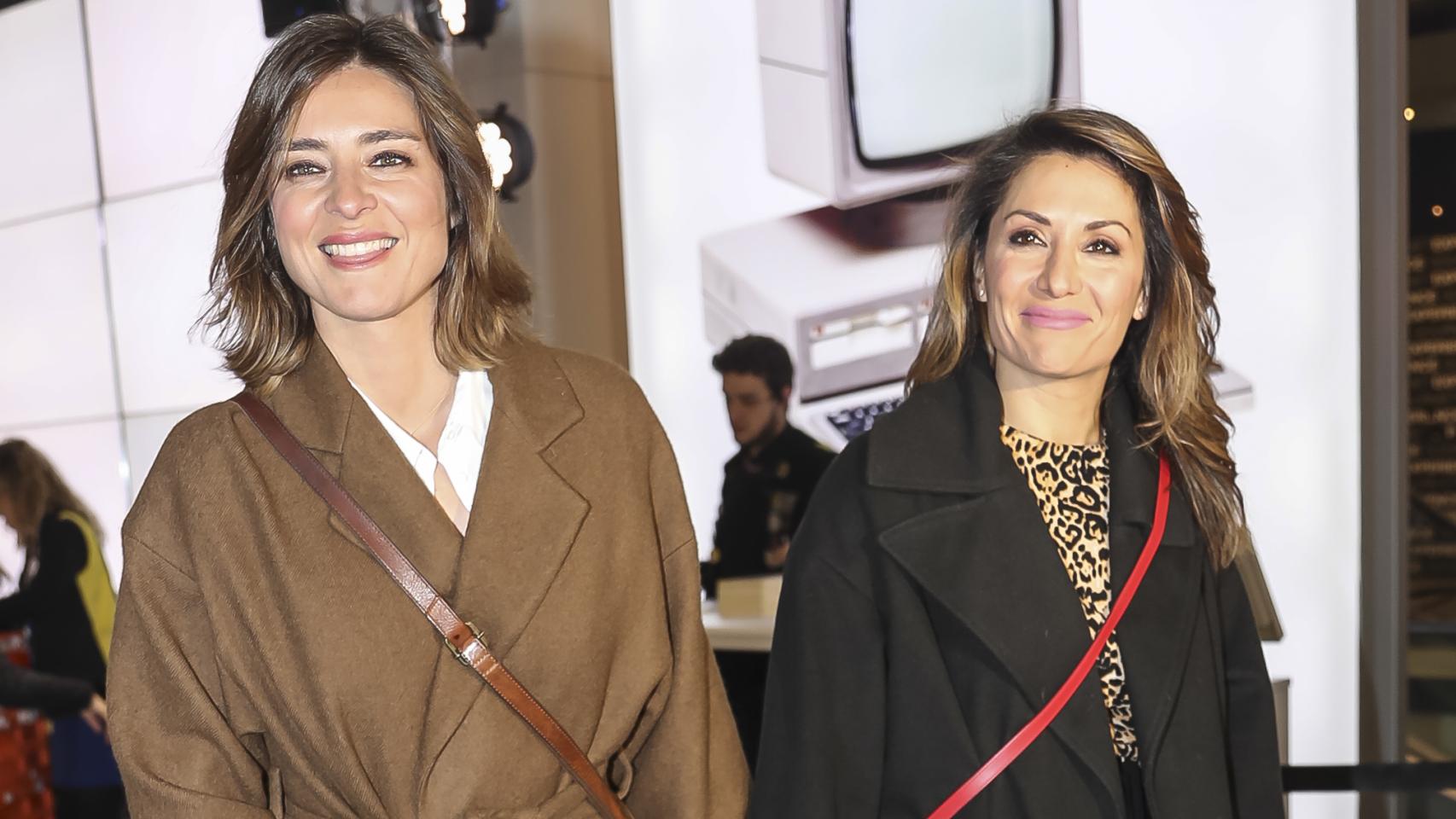 Sandra Barneda y Nagore Robles en la presentación del nuevo libro de Risto Mejide