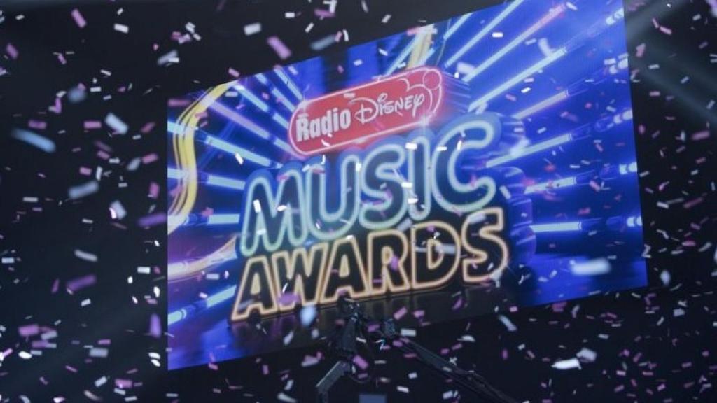 Imagen de los premios de Radio Disney.