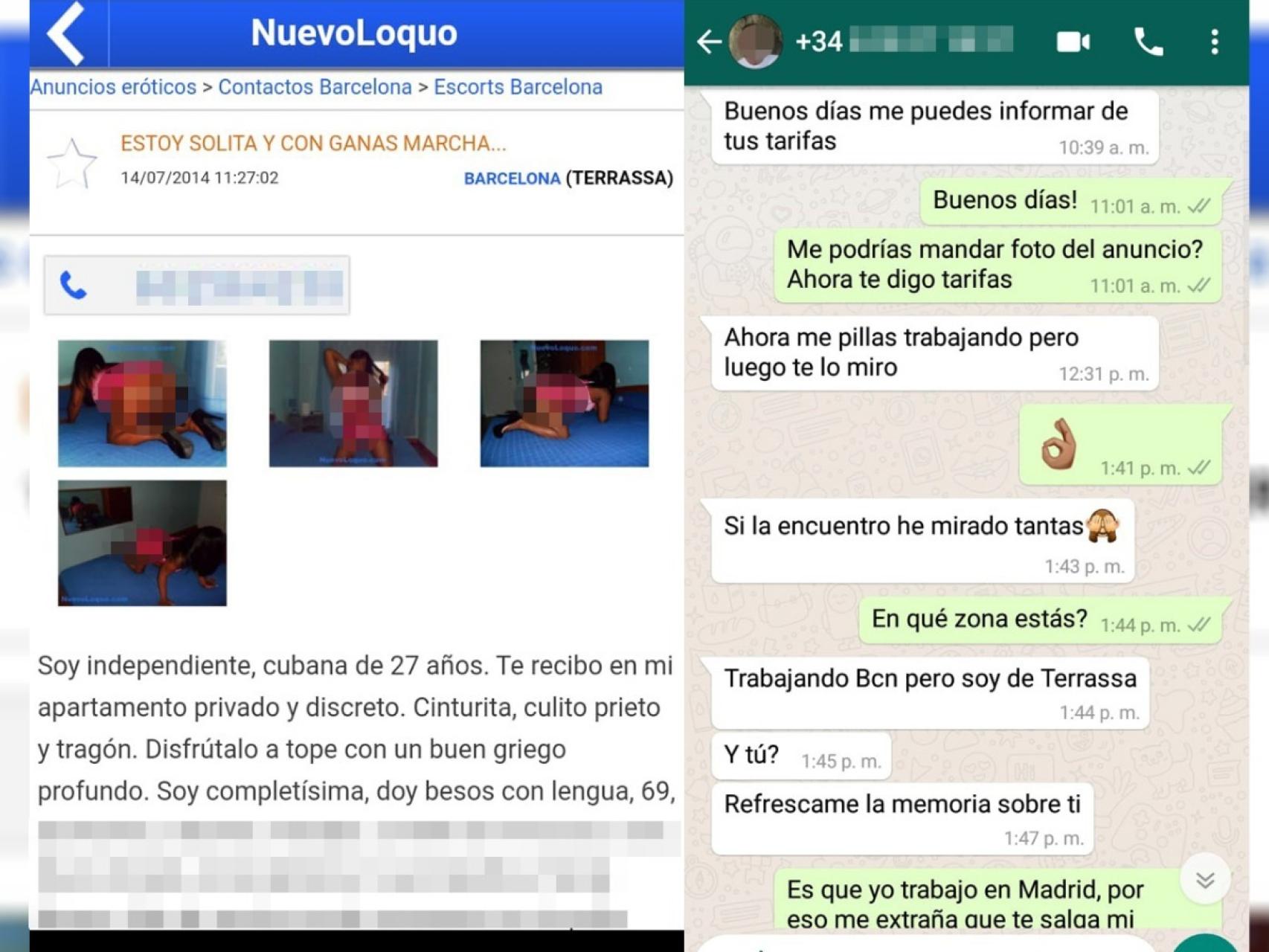 Teléfonos de prostitutas