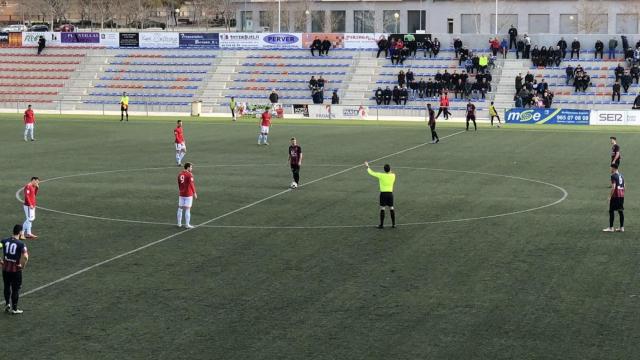 Un partido del Eldense. Foto: Twitter (CD_Eldense)