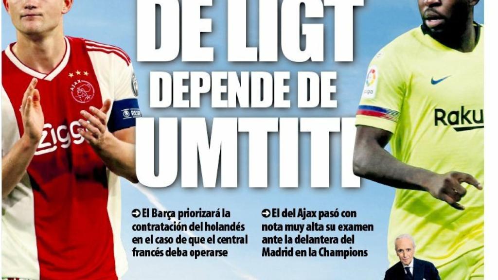 La portada del diario Mundo Deportivo (15/02/19)
