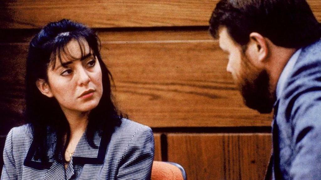 Lorena Bobbitt en el juicio.