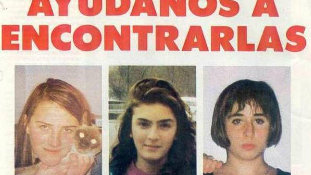 Desireé, Miriam y Antonia desaparecieron el 13 de noviembre de 1992.