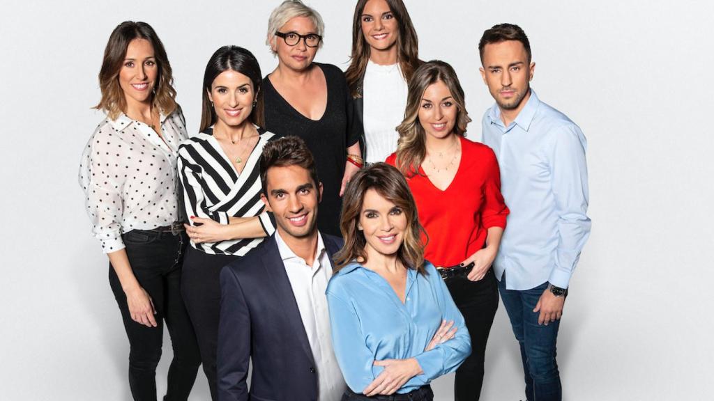 El equipo de 'Cuatro al día'.