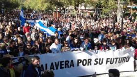 Imagen de archivo de una de las manifestaciones en Talavera.